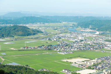 Karatsu şehir peyzaj