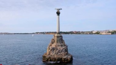 Sivastopol, Kırım yarımadasındaki Batık Gemiler Anıtı.