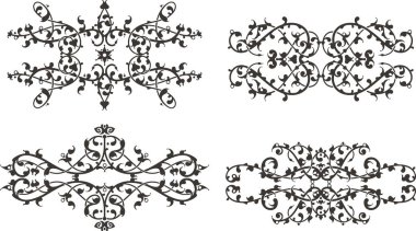 Çiçeksel süslemeli arabesk geleneksel doğu tarzında dizayn edilmiş vektör. Renkli lüks sayfa dekorasyonları, arka planlar, düğün davetiyeleri, tebrik kartları, duvar kağıtları için harika..