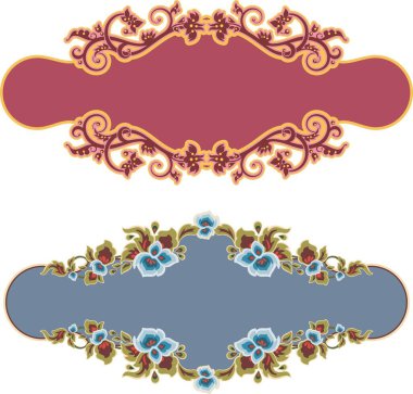 Vektör çiçek desenli çerçeve, Doğu, Türkçe, Arapça zarif vintage panel, düğün dekorasyonları, tebrik kartları, davetiyeler, afişler, logolar, etiketler, vinil ve lazer hazır.