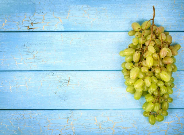 Grape on blue background — Stock Photo, Image
