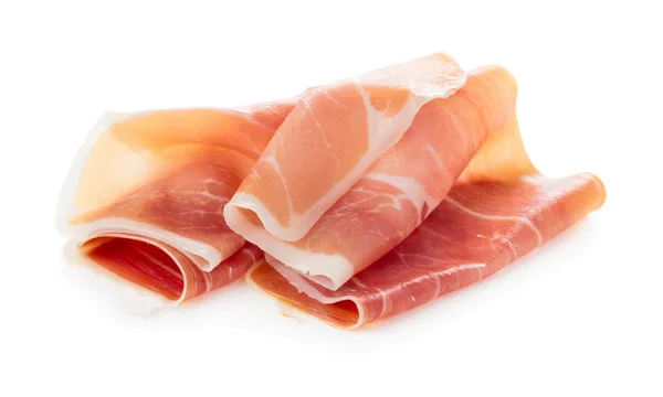 Rebanadas de jamón — Foto de Stock