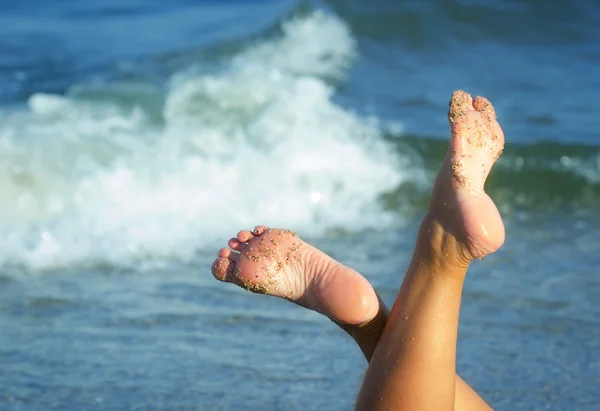 Female feet — Stock Photo, Image