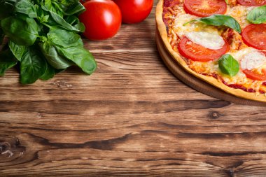 Pizza Margarita görünümü kapatın