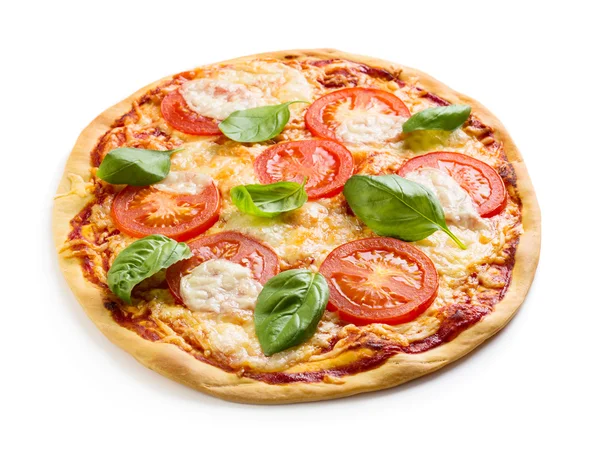 Gustosa pizza Margherita — Foto Stock