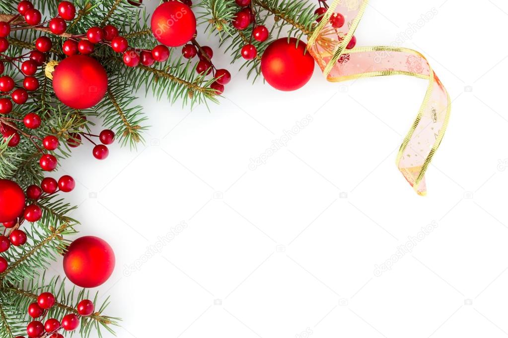 Fir tree with decoration