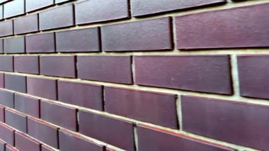 kırmızı tuğla duvar üst üste. tuğla duvar