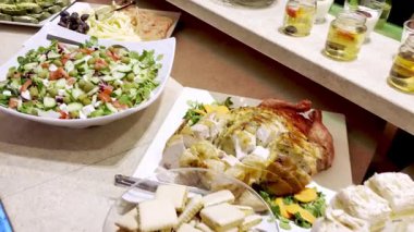 Atıştırmalık çeşitli catering partileri