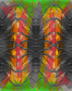 DimUzArt 'ın Dijital Photoshop Soyut Sanatı   