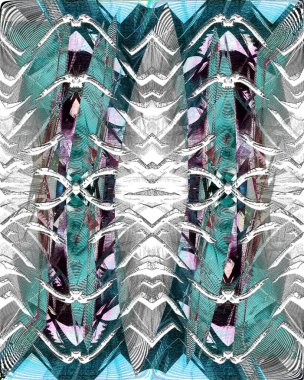 DimUzArt 'ın Dijital Photoshop Soyut Sanatı   