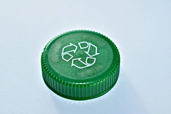 Close-up of a bottle cap from the outside. High quality photo