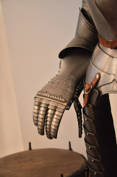 Old Knights glove in belorussian museum