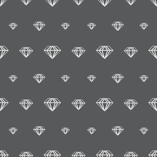 Patrón Sin Costura Patrón Diamantes Geométricos Forrados Para Papel Pintado — Vector de stock
