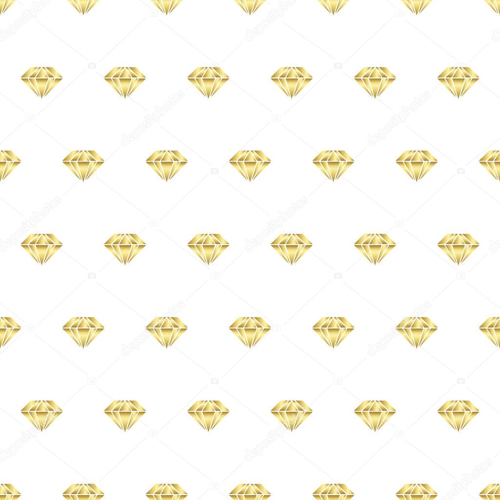 Golden color diamond seamless pattern  for wallpaper, pattern, web, blog, surface, textures, garments, graphic & printing.