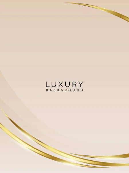 Luksusowe Abstrakcyjne Tło Złote Paski Można Wykorzystać Pozdrowień Kart Zaproszeń Wektor Stockowy