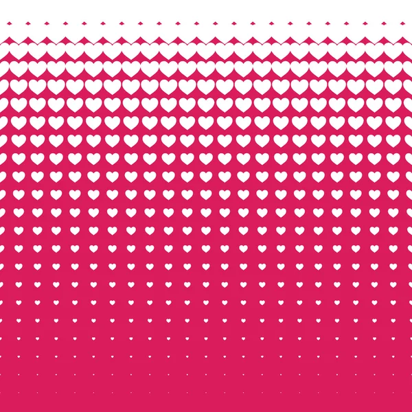 Sem costura corações brancos fundo padrão — Vetor de Stock