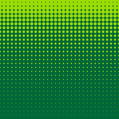 Güzel sorunsuz vektör yeşil ışık yeşil noktalı desen arka plan