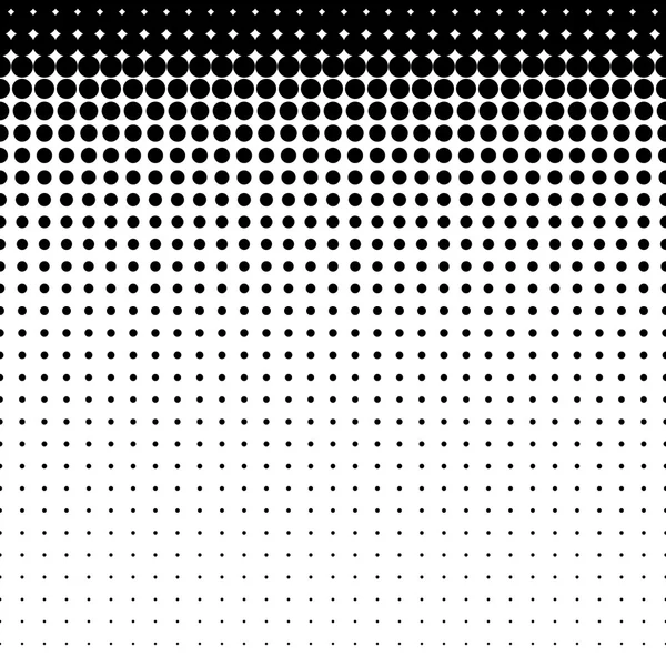 Beautiful seamless vector black dotted pattern on white background — Stock Vector