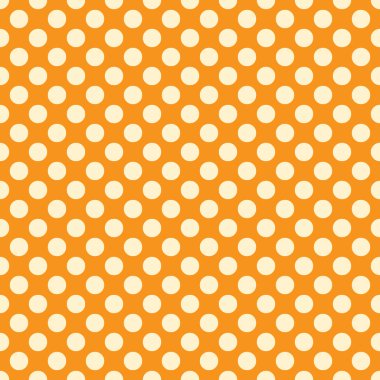 Sorunsuz vektör ışık lekeli model turuncu zemin üzerine