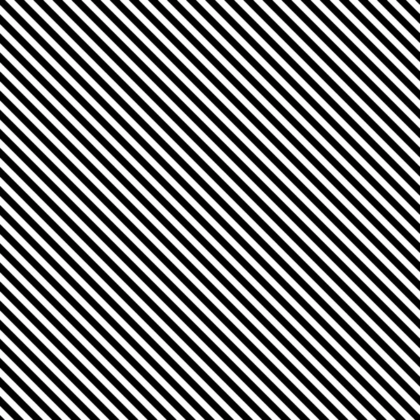Nahtloser Vektor schwarz weiß diagonale Streifen Muster Hintergrund — Stockvektor