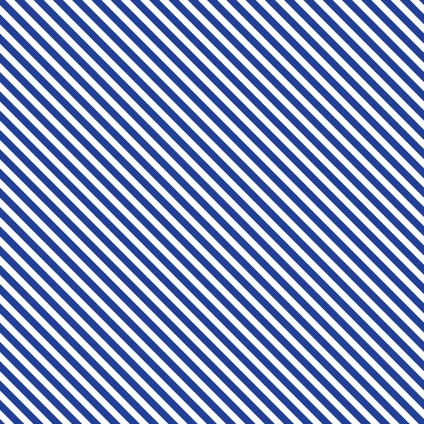 Naadloze Vector blauwe witte diagonale Strips patroon achtergrond — Stockvector