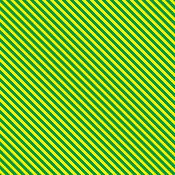 Seamless Vector Green Yellow Diagonal Strips Pattern Background — Stock Vector