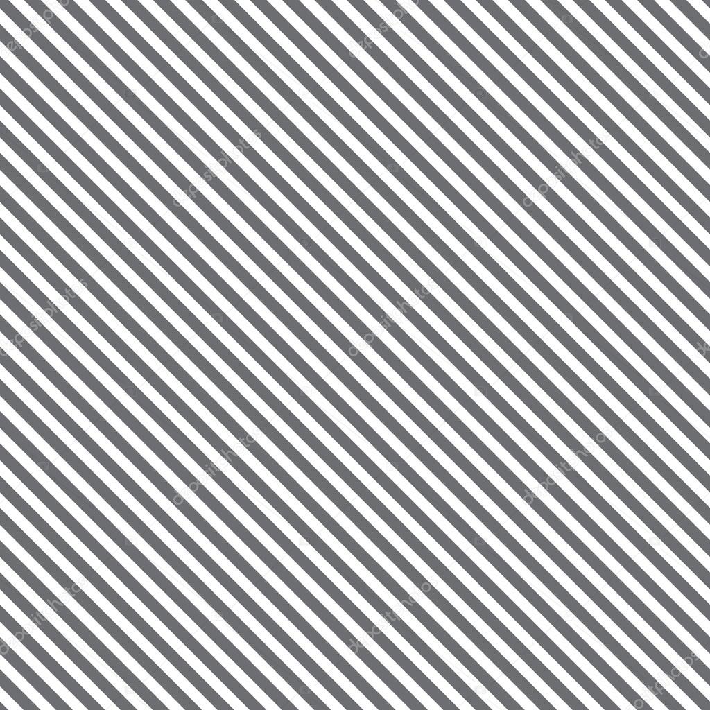 Seamless Vector Grey White Diagonal Strips Pattern Background