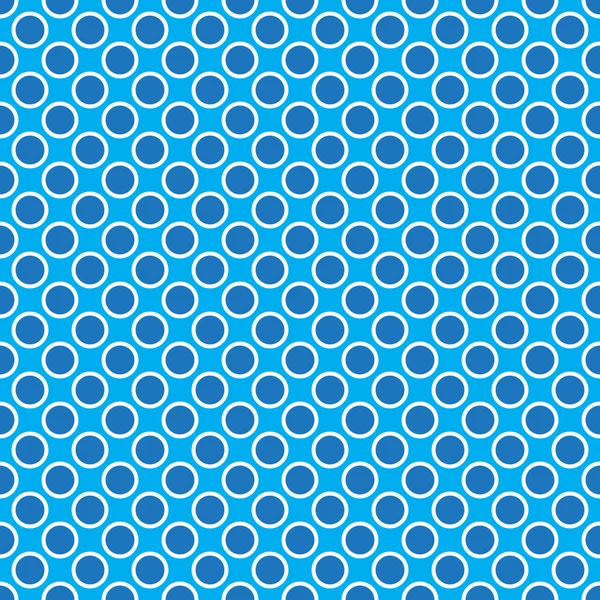 Hermosos puntos polka vector sin costuras para el fondo de patrón, papel pintado, textura, web, blog, impresión o diseño gráfico . — Vector de stock