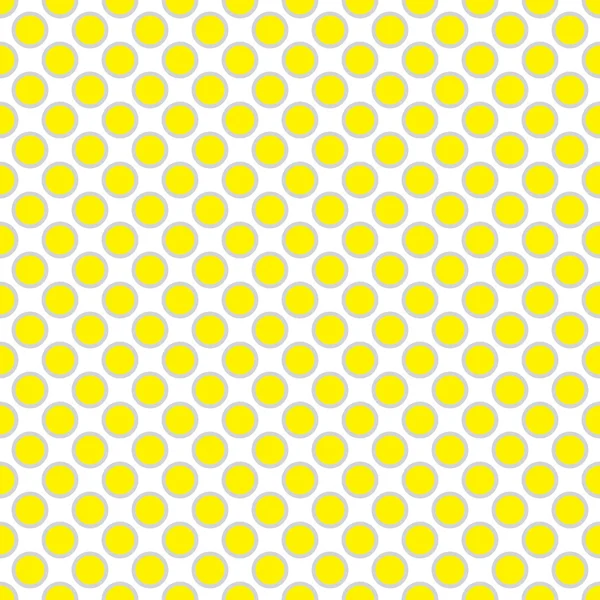 Hermosos puntos polka vector sin costuras para el fondo de patrón, papel pintado, textura, web, blog, impresión o diseño gráfico . — Vector de stock