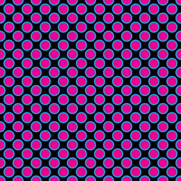 Mooie naadloze vector polka dots voor patroon achtergrond, wallpaper, textuur, web, blog, print of grafisch ontwerp. — Stockvector