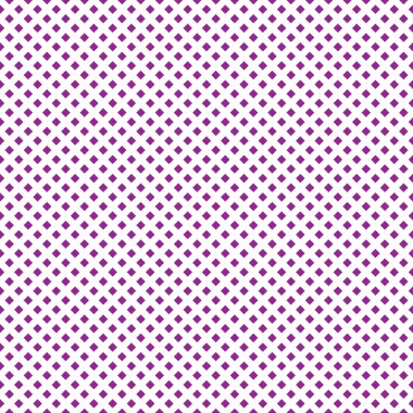 Beyaz arka planda kesintisiz mor küçük kare şeklinde kutular