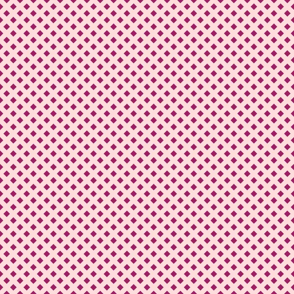 Bezešvé fialové malé čtverečky na růžovém pozadí — Stockový vektor
