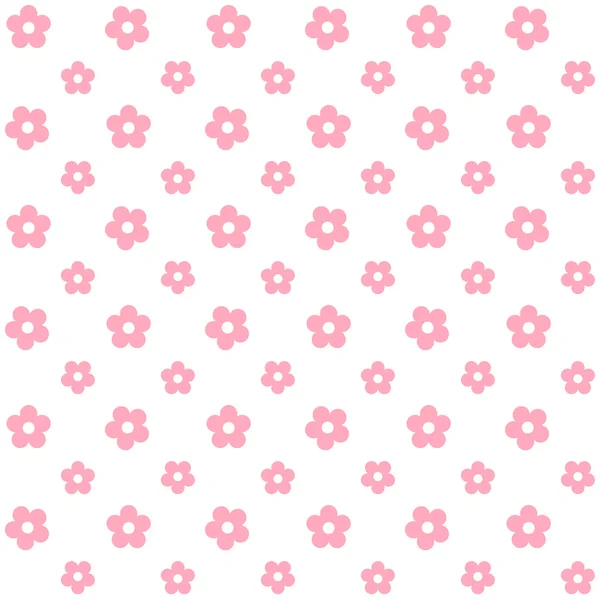 Fondo de patrón de flores sin costuras para papel pintado, patrón, web, blog, superficie, texturas, gráfico e impresión . — Archivo Imágenes Vectoriales