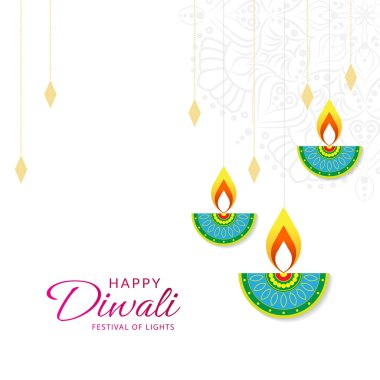 Mutlu bayramlar. diwali arkaplan tasarımı afiş, poster, broşür, web sitesi afişi