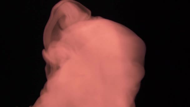 Pływający Dym Lub Mgła Gotowanie Gotowanie Się Chmury Gazu Pary — Wideo stockowe