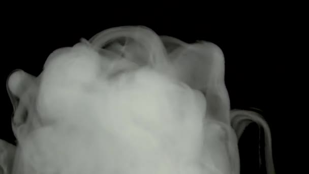 Schwebender Rauch Oder Nebel Sieden Ist Das Sieden Einer Gaswolke — Stockvideo