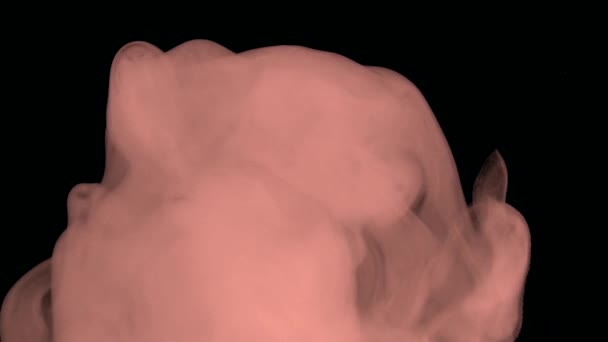 Fumo Nebbia Galleggianti Ebollizione Ebollizione Una Nube Gas Vapore Una — Video Stock