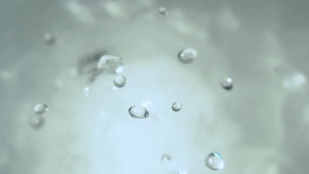 Расслабляющие Видео Спайсами Каплями Воды Туманом Возможностью Маяться — стоковое видео