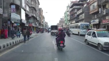Sokaklarda Nepal trafiği