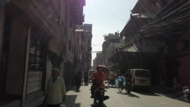 Sokaklarda Nepal trafiği