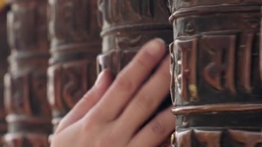 Nepal 'deki büyük Buda heykeli