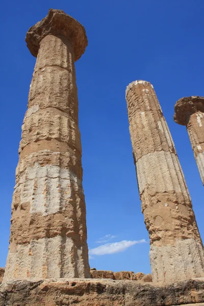 De vallei van de tempels, Agrigento, Sicilië, Italië — Stockfoto