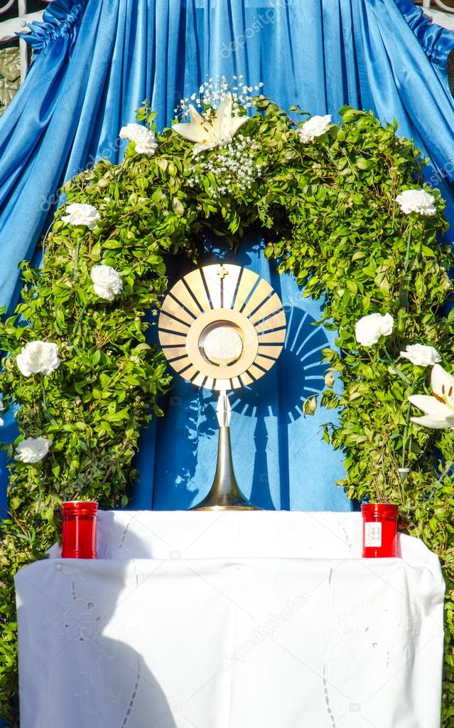 celebration the Feast of Corpus Christi (Body of Christ) also known as Corpus Domini