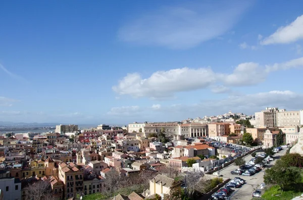 View of the city of Cagliari, Sardinia, Italy — Stock Photo, Image