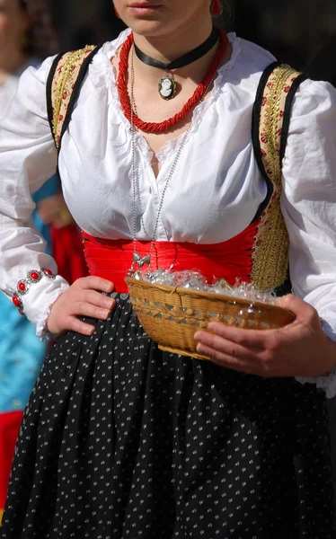 Folk Sardinie - Ozieri — Stock fotografie