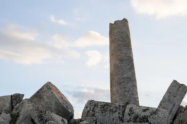 Archaeological area of Selinunte in Sicily — Stock Photo, Image