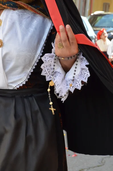 Folk Sardinie — Stock fotografie