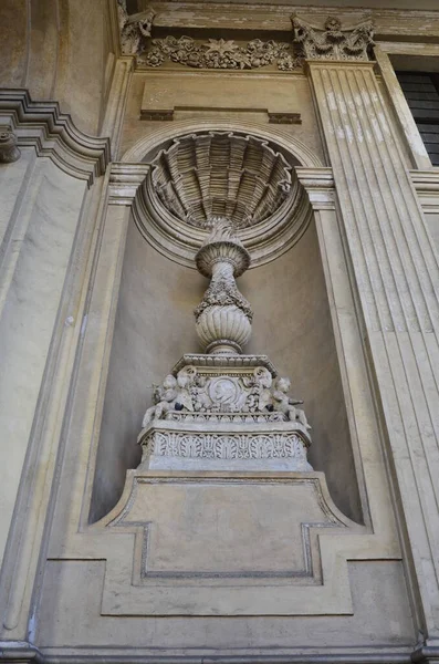Интерьер Католического Собора Святого Иоанна Крестителя Турине Хранится Туринская Плащаница — стоковое фото