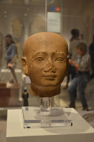 Exposition Momies Artefacts Découvertes Égyptiennes Musée Égyptien Turin — Photo