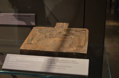 Mısır Torino Müzesi 'nde mumyalar, eserler ve Mısır bulguları sergileniyor.